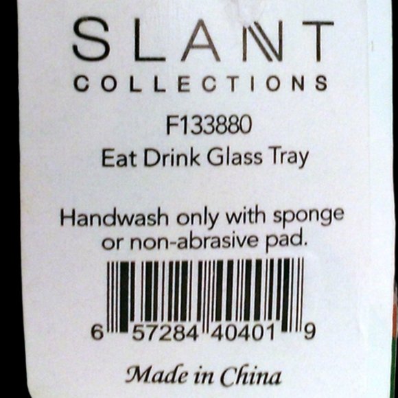 Christmas Dessert Plate, Set of 4 Glass SnackTrays,  Country Appetizer Plate - Picture 5 of 9